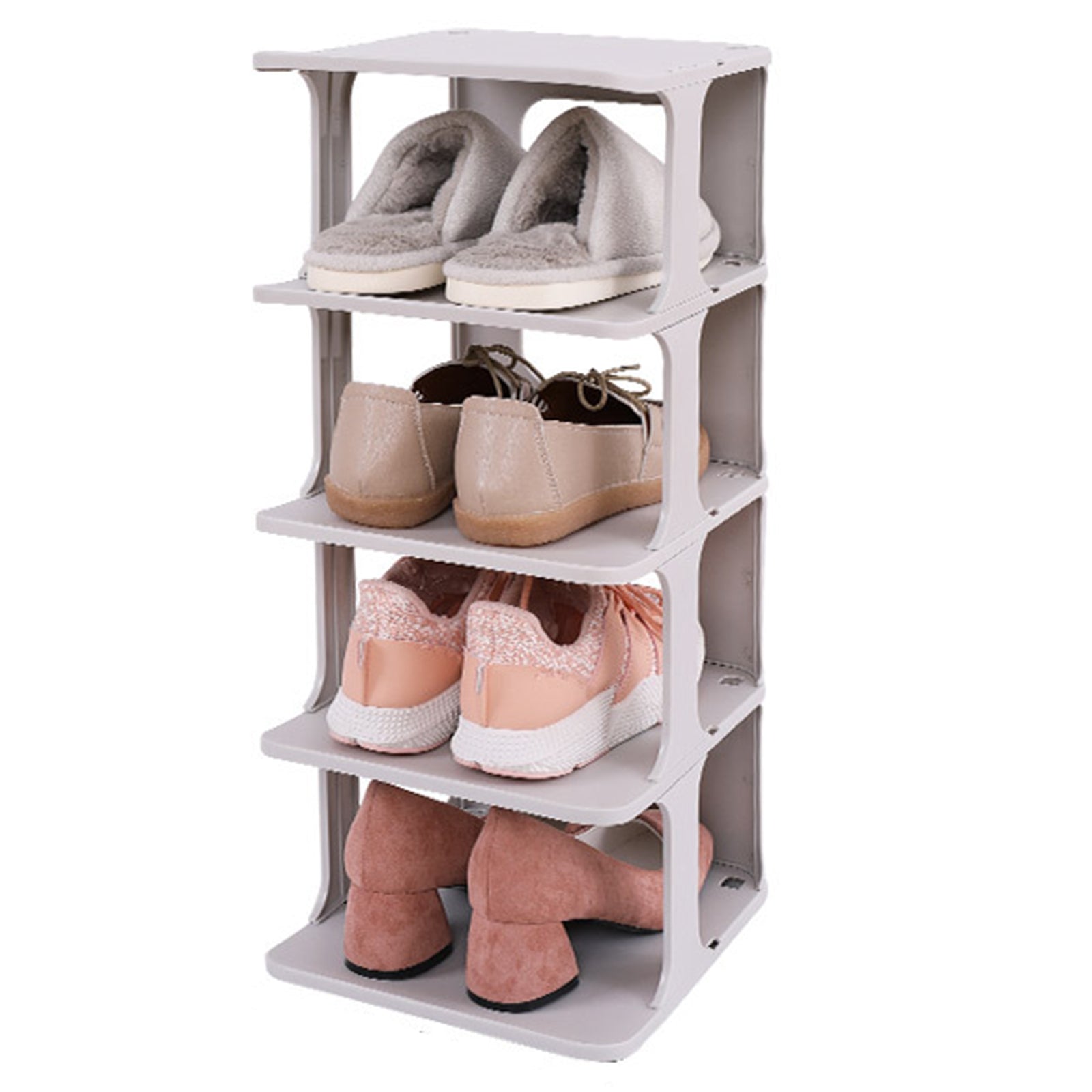 ZY-GA070 6PCS Home Entrance Passage Shoe Organizer PP Shoe Storage Box (7 Layers) ZY-GA070 6PCS Home Entrance Passage Shoe Organizer PP Shoe Storage Box (7 Layers)